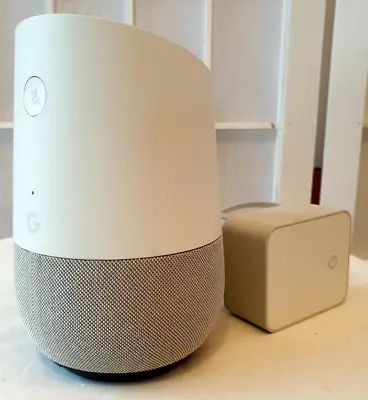 $60 • Buy Google Home Smart Speaker Assistant White Slate With Au Adapter Like New