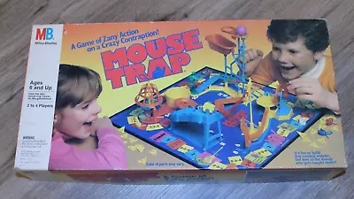 1986 Mouse Trap Game By Milton Bradley Very Good Condition. • $44.98