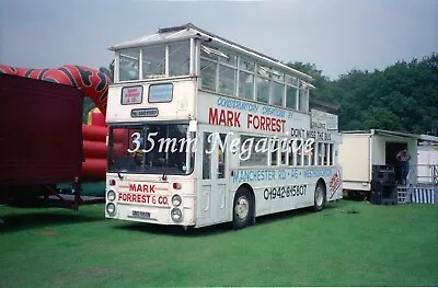 GREATER MANCHESTER TRANSPORT PTE LEYLAND ATLANTEAN BUS 7454 35mm NEGAT/COPYRIGHT • £2.50