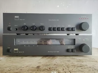 £250 • Buy NAD 3020 Series 20 Stereo Amplifier & NAD 4020 Stereo Tuner 