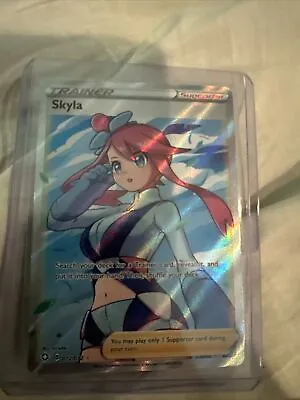 Pokémon TCG Skyla Shining Fates 072/072 Holo Ultra Rare • $0.99