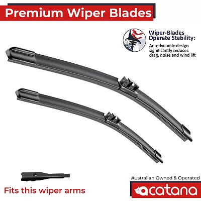 Front Wiper Blades For Audi Q2 GA 2016 2017 2018 - 2022 24  + 19  Windscreen • $29