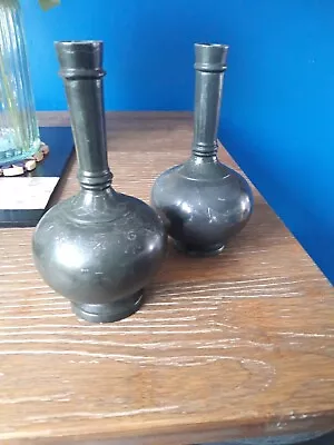  Bronze Vases Antique  • £20