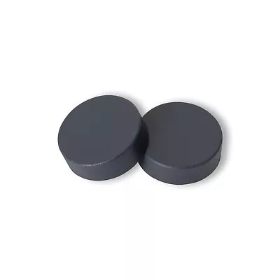 Pair Anthracite Cover Cap For Heated Towel Rail Radiator Blanking Plug Air Vent • £2.99