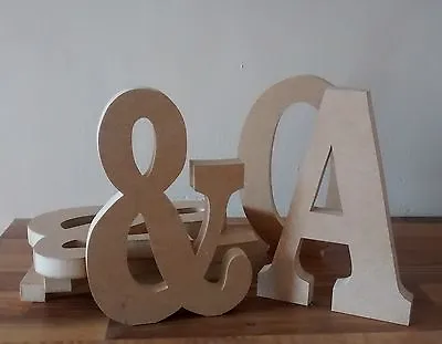 FREE STANDING WOODEN Letters Large 30 Cm Wooden Letter Price Is Per Letter • £5.25