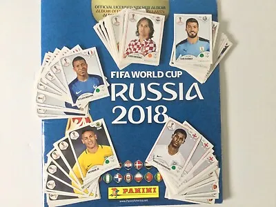 2018 Panini FIFA World Cup Russia Player Stickers Album #260 - 499 • $1.25