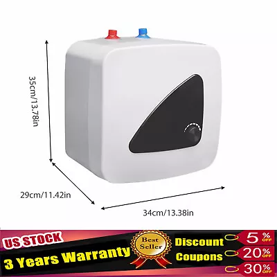 13.96 Gallon Portable Electric Water Heater Electric Hot Water Heater Storage 5L • $99.75