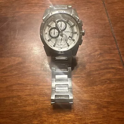 Men’s Fossil Watch Fossil Blue Stainless Steel CH-2498 • $10