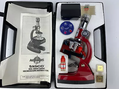 Vintage 1986 Tasco  Microscope # YP1200ZC   Young Astronauts   UNTESTED • $33.10