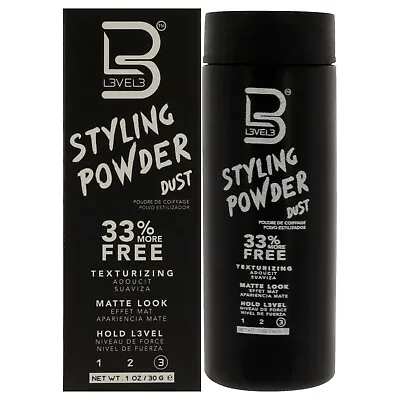 L3VEL3 Styling Powder Dust-Texturizing-Matte Look-33% More Free-1oz-Hold Level 3 • $9.99