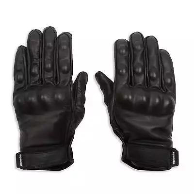Spada Wyatt CE Ladies Motorcycle Motorbike Leather Gloves Black • £34.99