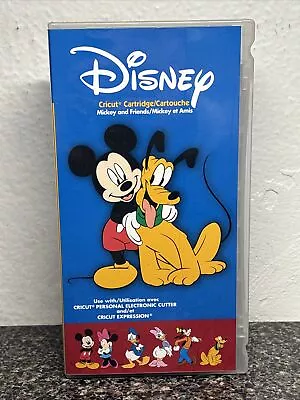 Cricut Shape Mickey And Friends Cartridge Cutting Machines Disney • $10