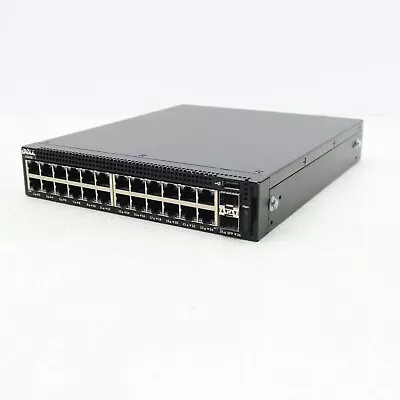 Dell Networking X1026 L2 24 Port 1G Gigabit + 2 X 1G SFP Ports Ethernet Switch • £44.99