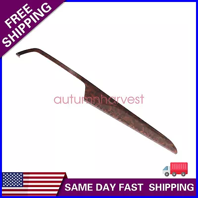 Middle Console Dashboard Strip Trim For Mercedes Benz C-Class 2012 Brown Wood • $46.49