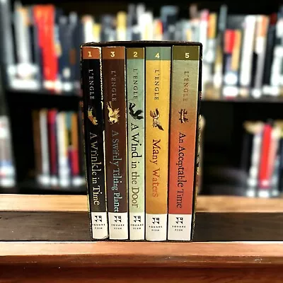The Wrinkle In Time Quintet Boxed Set (5) Books • $26.98