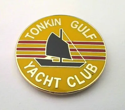 TONKIN GULF YACHT CLUB (1 ) VIETNAM Military Hat Pin P15753 EE • $9.88
