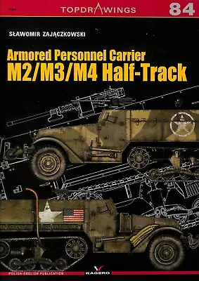 Armored Personnel Carrier M2/M3/M4 Half-Track TopDrawings 84 Military Modeling • $20