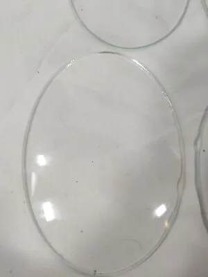 Antique / Original Replacement Glass For Oval Convex Glass Picture Frames 5x3.5 • $24.99