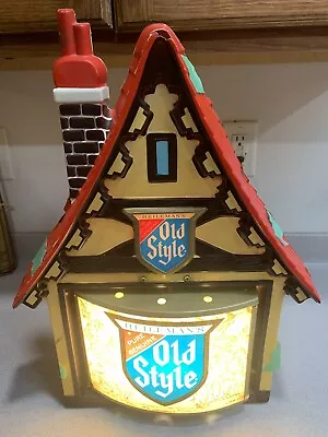 1960s Heileman’s Old Style Beer Bavarian Beer House Motion Advertising Light • $220