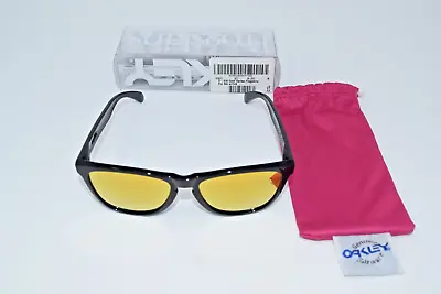 Brand New Oakley Frogskins Polished Black With 24k Iridium 24-272 Shaun White • $180