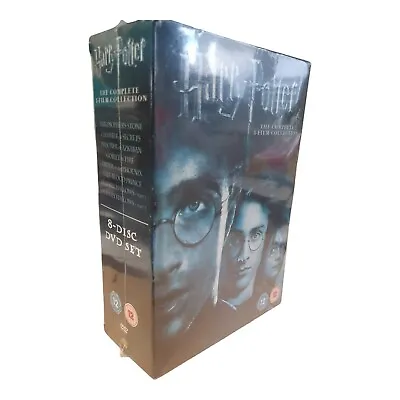 Harry Potter Complete 8 Film Collection ~ Brand New & Sealed ~ Region 2 DVD Set • £19.99