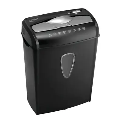 Q-Connect Q8CC2 Cross Cut Paper Shredder (Takes 8 Sheets) Free Next Day Delivery • £48.95