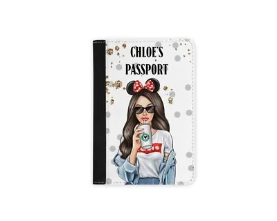 £9.95 • Buy Disney Girl Personalised Passport Cover , Girl Passport Holder