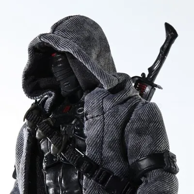 P4-1-2 1/12 Scale Coat Set ModelElf Forge Special Forces GIJOE Snake Eye For 6  • $29.44