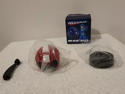 Megaman Mini Helmet Replica Mega Man Statue Collectable Toy Loot Crate Exclusive • $28.95