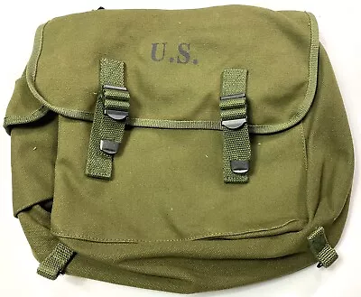Wwii Us Paratrooper M36 M1936 Musette Jump Bag-od#7 • $43.96