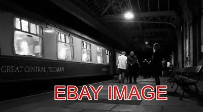 Photo  Great Central Railway Pullman Carriages At Loughborough At Night. • £1.85