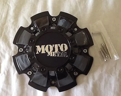 (4) Moto Metal 962 Black Center Cap For MO962 17  18  20  22  RIMS M793BK01 • $124