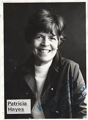 Carry On Again Doctor PATRICIA HAYES Benny Hill Foil Hancock Signed App 5x6 Pic • $6.22