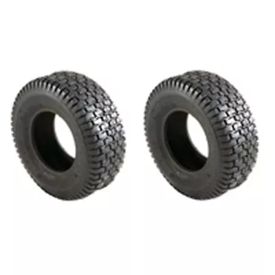 2x Commercial Turf Saver Tubeless Tyres 15 X 6.00 X 6 For Ride On Mowers • $95