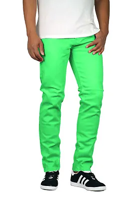 Men's Skinny Fit Jeans Stretch Colored Pants #1 VICTORIOUS 937 • $30.95