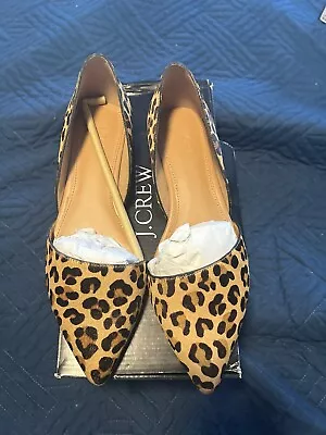 J Crew Shoes Size 6 Flats Leopard • $12