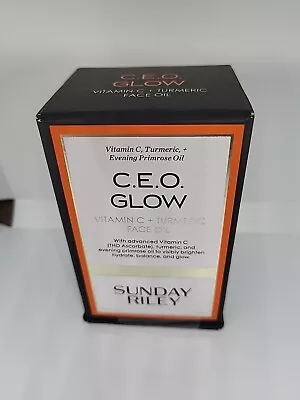 Sunday Riley Glow Vitamin C Turmeric Face Oil - 0.5 Fl Oz Sealed Box • $23.49