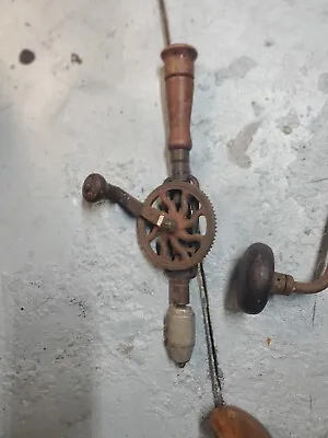 Millers Falls No. 2 Hand Drill Egg Beater Vintage  • $110