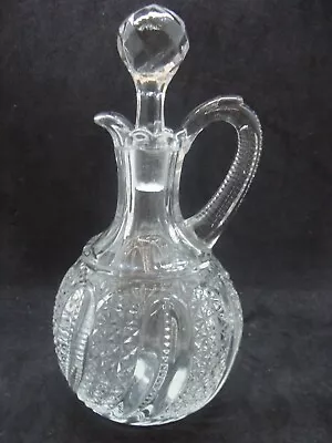 EAPG McKee Glass Co's Feather Cruet • $6.99