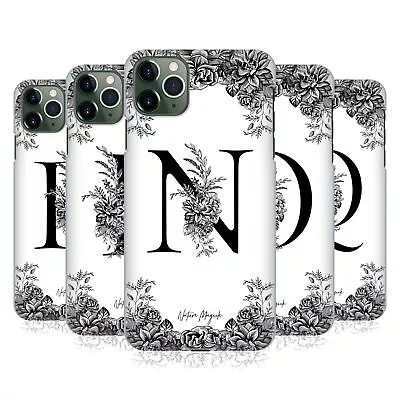 OFFICIAL NATURE MAGICK B & W FLORAL MONOGRAM 2 BACK CASE FOR APPLE IPHONE PHONES • $19.95