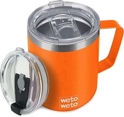 $31.76 • Buy   Camping Coffee Mug With Mug, Vacuum Insulated Camping Lid, Double Wall...