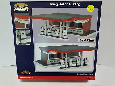 Bachmann Scenecraft Filling Station Building Ref 44-0077 • $115