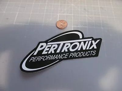 BLACK PERTRONIX Sticker / Decal ORIGINAL RACING OLD STOCK • $3.98