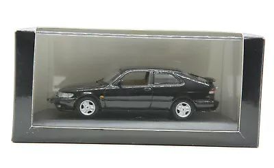 Minichamps Diecast Collectors Model - 1:43 Scale - Saab 9-3 - Black • £29.51