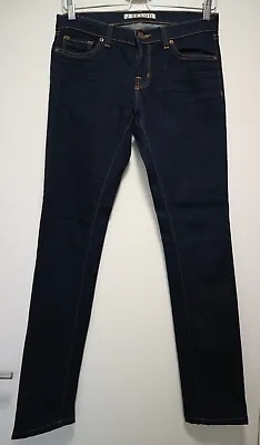 J Brand Blue Denim The Pencil Leg 912 Ink  Blue Denim Slim Jeans Size 27 • $18.64