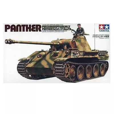 Tamiya 35065 Panzerkampfwagen V Panther Tank 1:35 Scale Kit • £17.75