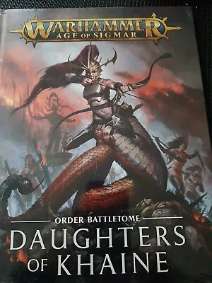 Warhammer Age Of Sigmar - Order Battletome: Daughters Of Khaine New & Sealed • £17.99