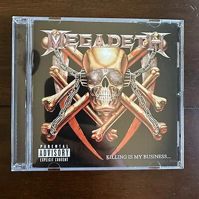 Killing Is My Business... And Business Is Good By Megadeth (CD 2002) Remastered • $15