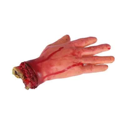 Scary Halloween Broken Hand Prop - Lifelike Severed Arm Decoration • $8.25