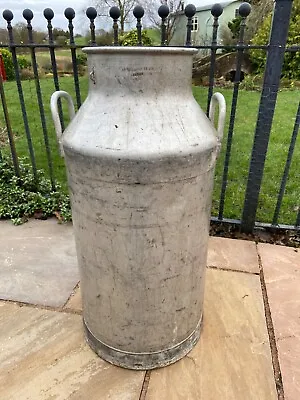 Milk Churn British 10 Gallon Aluminium Express Dairies London (No Lid) • $151.55